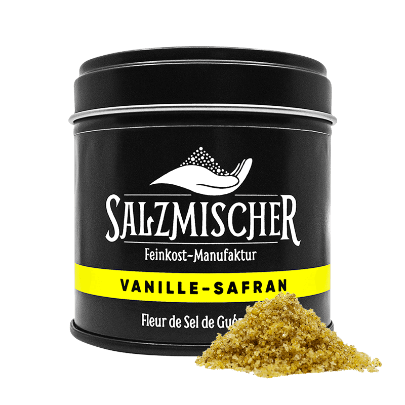 Vanille-Safran-Salz- Salzmischer-Feinkost-Manufaktur | Salzmischer ...