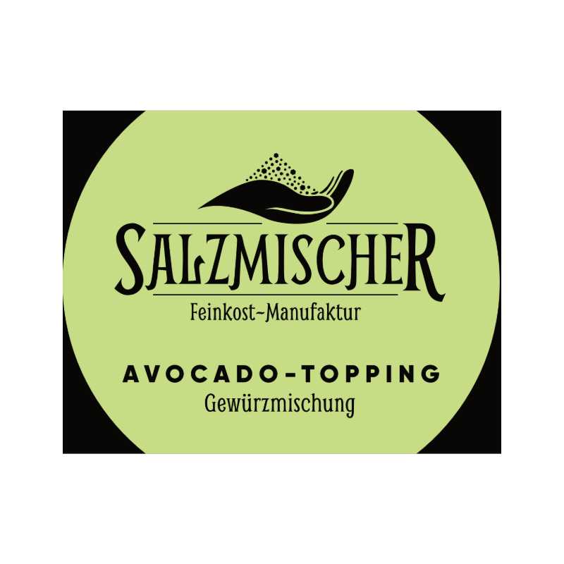 Avocado-Topping von oben