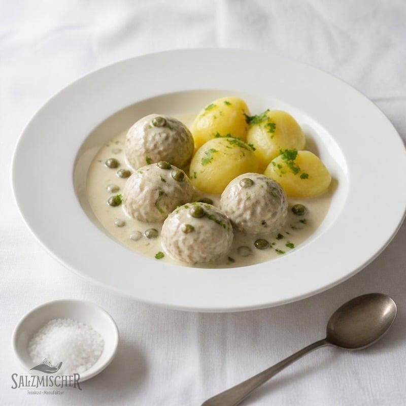 Königsberger Klopse mit Kapernsoße