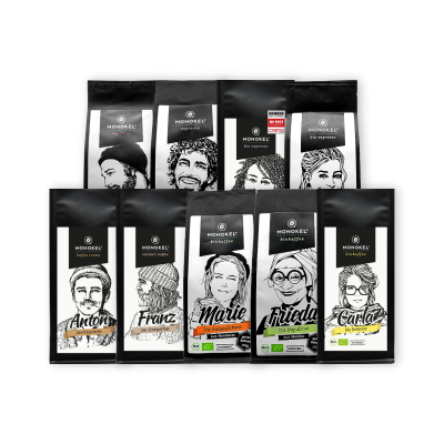 Das große Monokel-Paket, 9 × 250 g