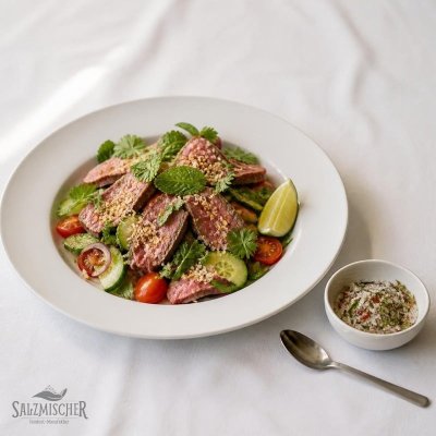 Thailändischer Rindfleischsalat mit Thai-Salz