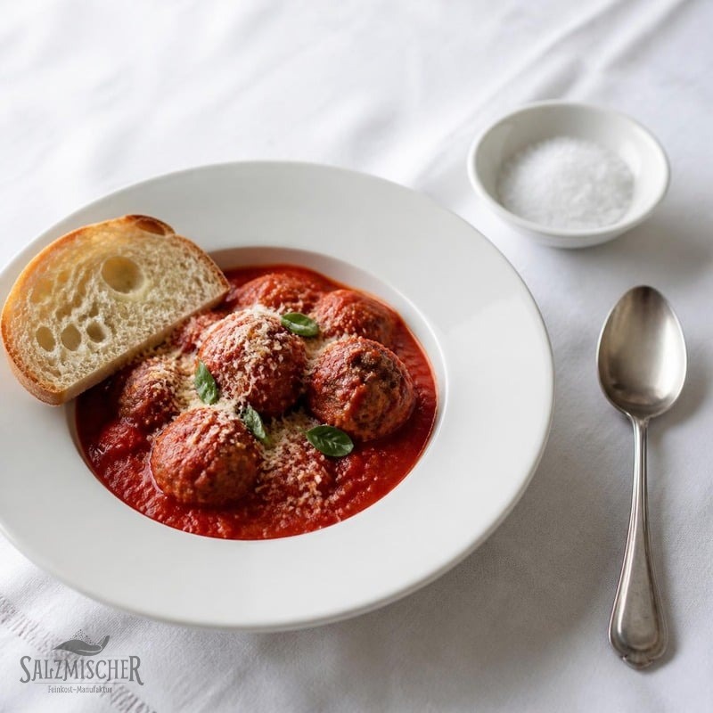 Polpette al sugo – Hackbällchen in Tomatensauce