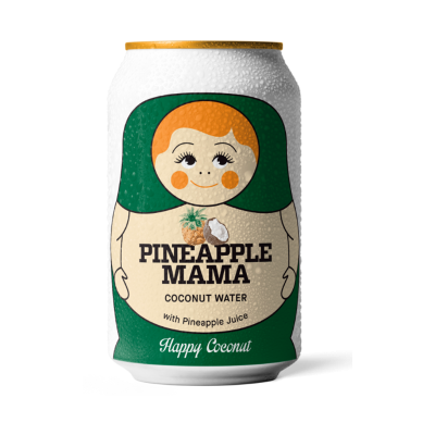 Pineapple Mama - Kokosnusswasser mit Ananassaft