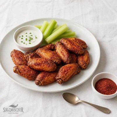 Knusprige Chicken Wings mit BBQ Magic Dust
