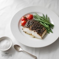 Kabeljau mit Olivenkruste – Rezeptbild